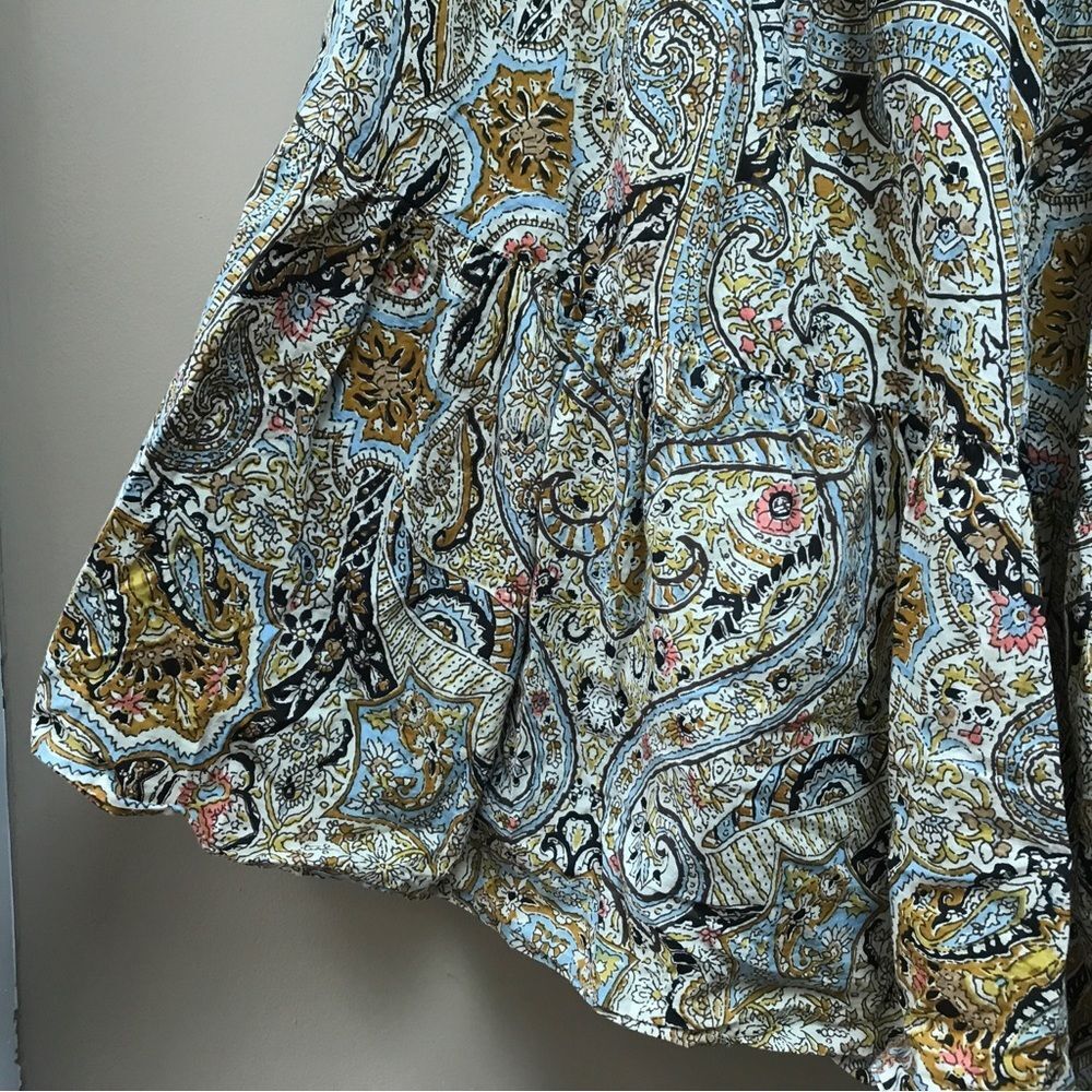Cleobella Talia Organic Maxi Skirt in Kaleidoscope Paisley (M) - Picture 3 of 11
